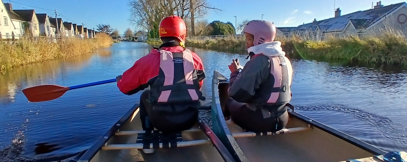 Canoeing skills training